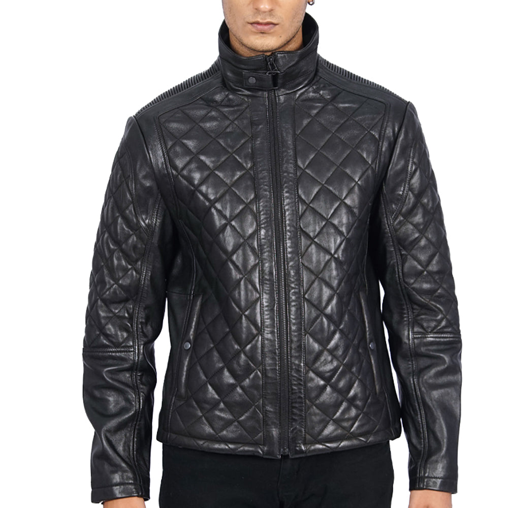 Boston harbour men's deals leather jacket