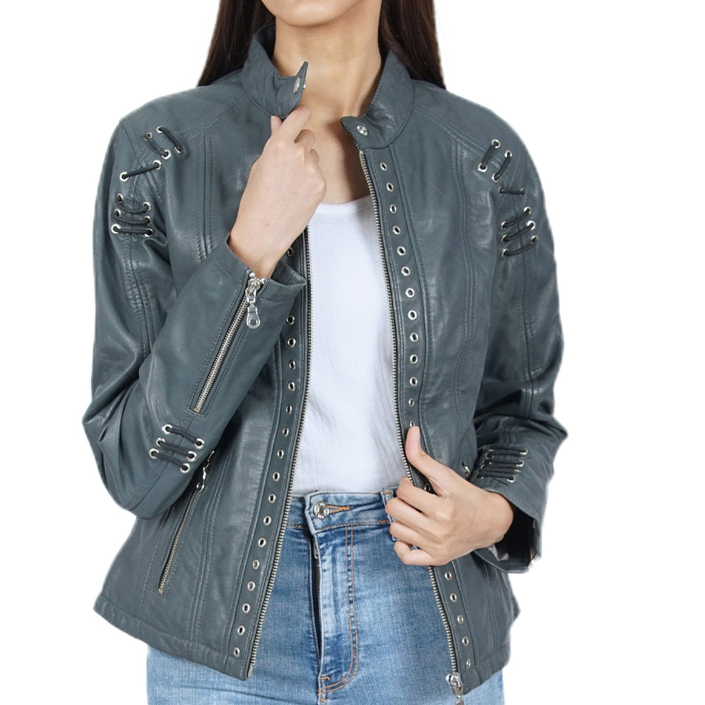 Blue harbour clearance leather jacket