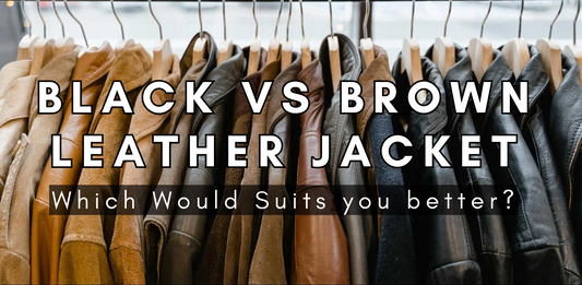Brown vs. Black Leather Jackets : Which would suit you better?