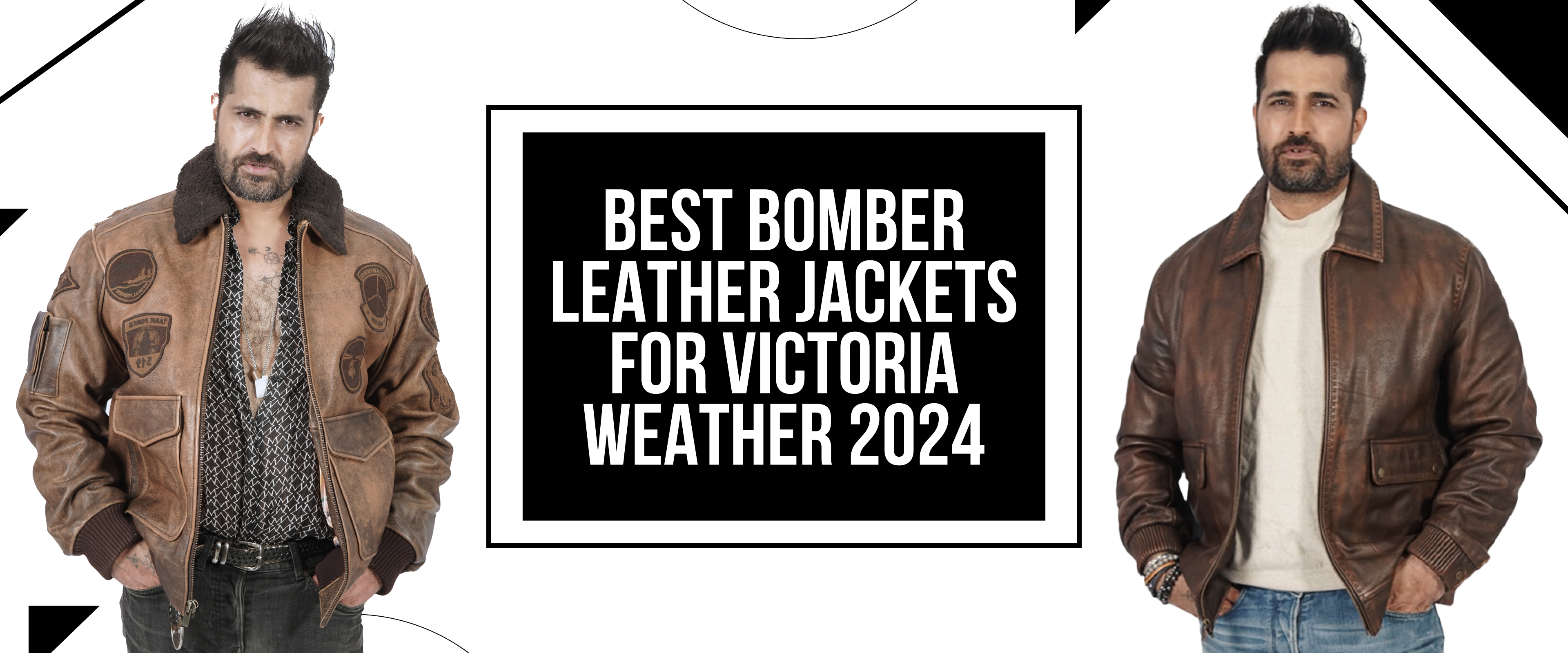 Best Bomber leather jackets for victoria weather 2024