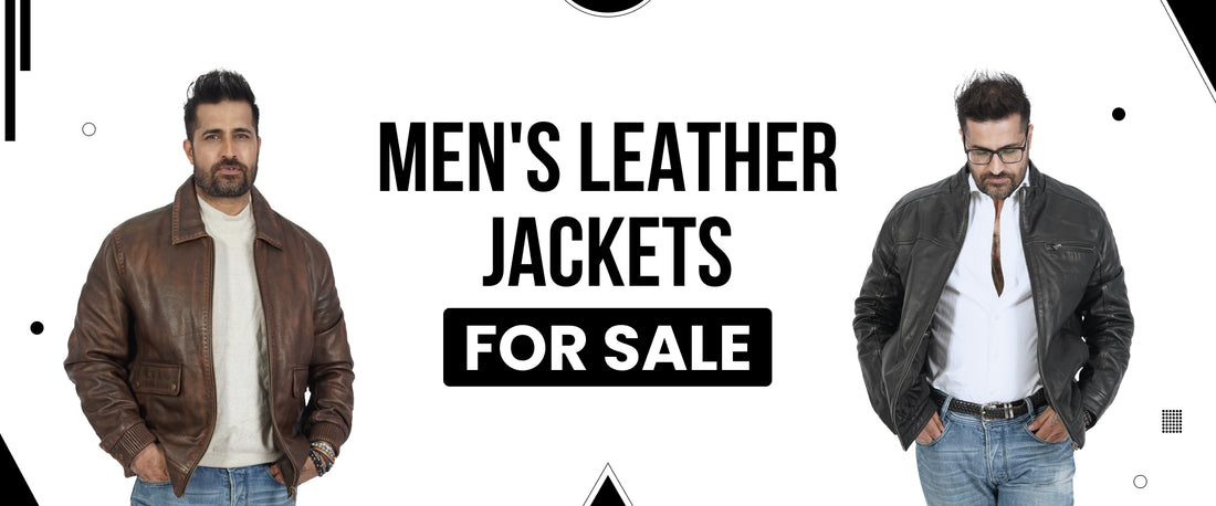 Men's leather jackets for sale