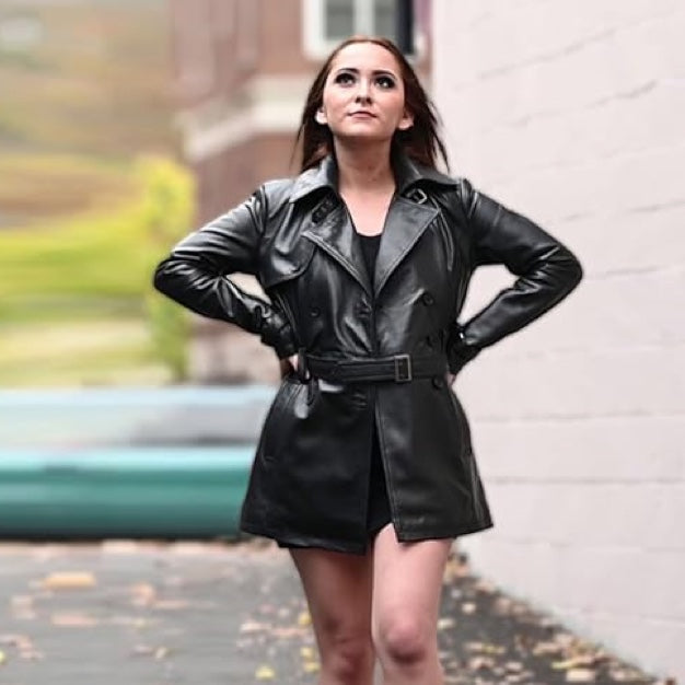 Women leather coats and blazers from Boston Harbour showcasing premium, stylish outerwear for women