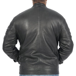 Grab Our Premium George Classic Black Men's Leather Jacket