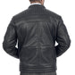 Moore Black Leather Jacket