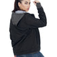 Vanessa Black Hooded Jacket