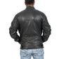 Stanford Vintage Black Leather Jacket