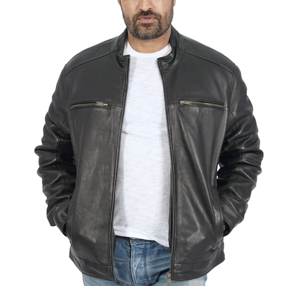 Boston harbour leather jacket costco sale