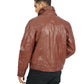 Vintage Tomac Brown Leather Jacket
