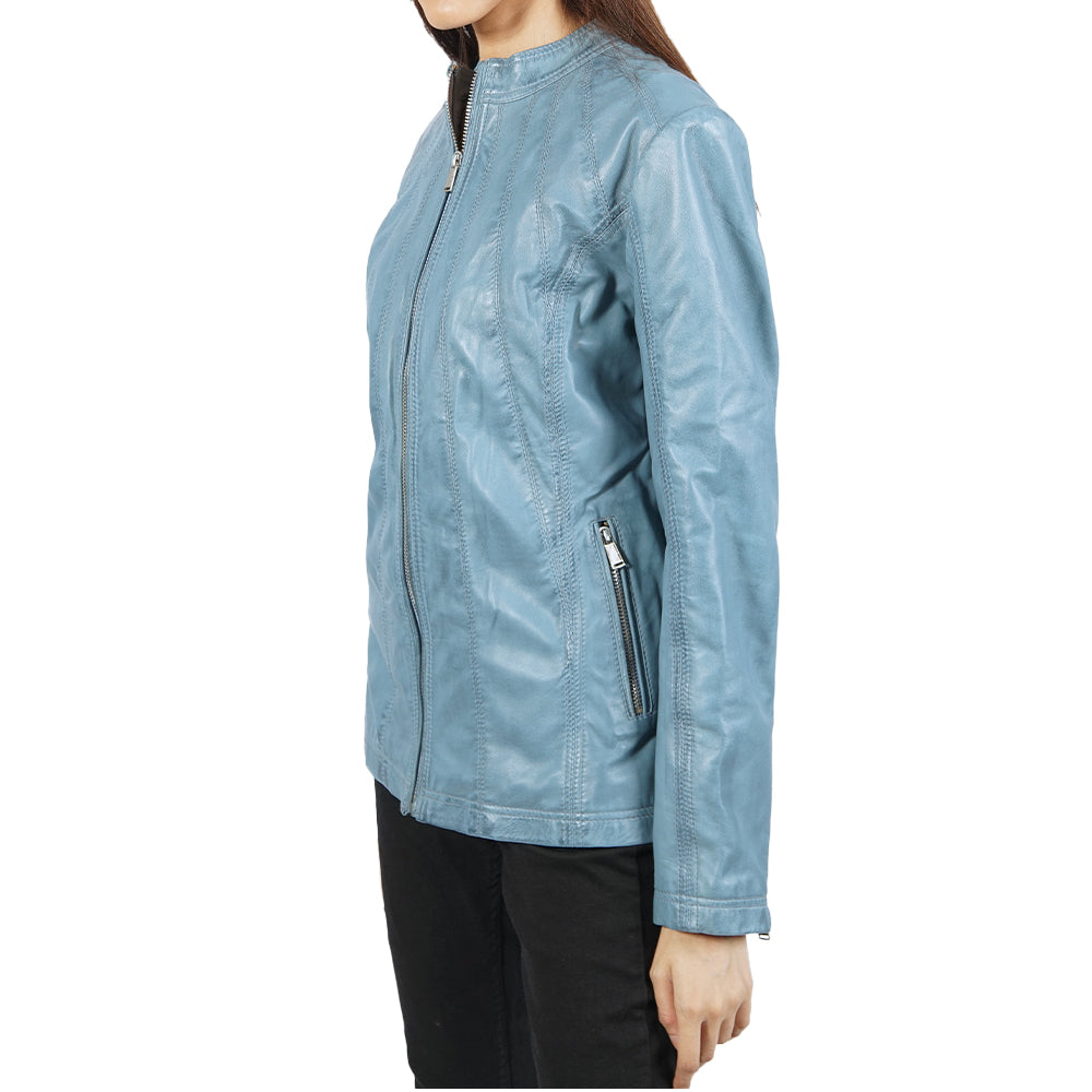 Blue harbour leather outlet jacket