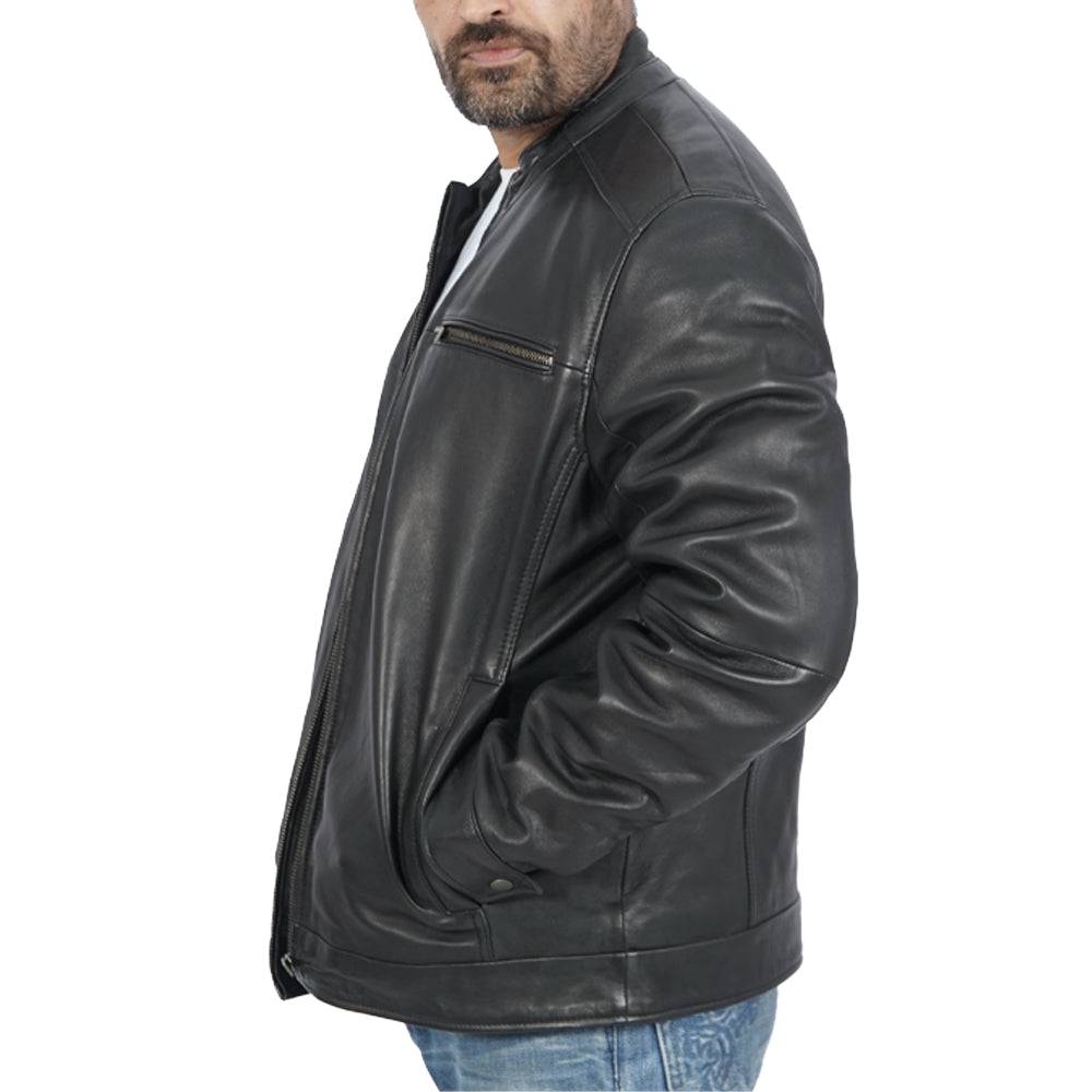 Boston harbor sale leather jacket costco