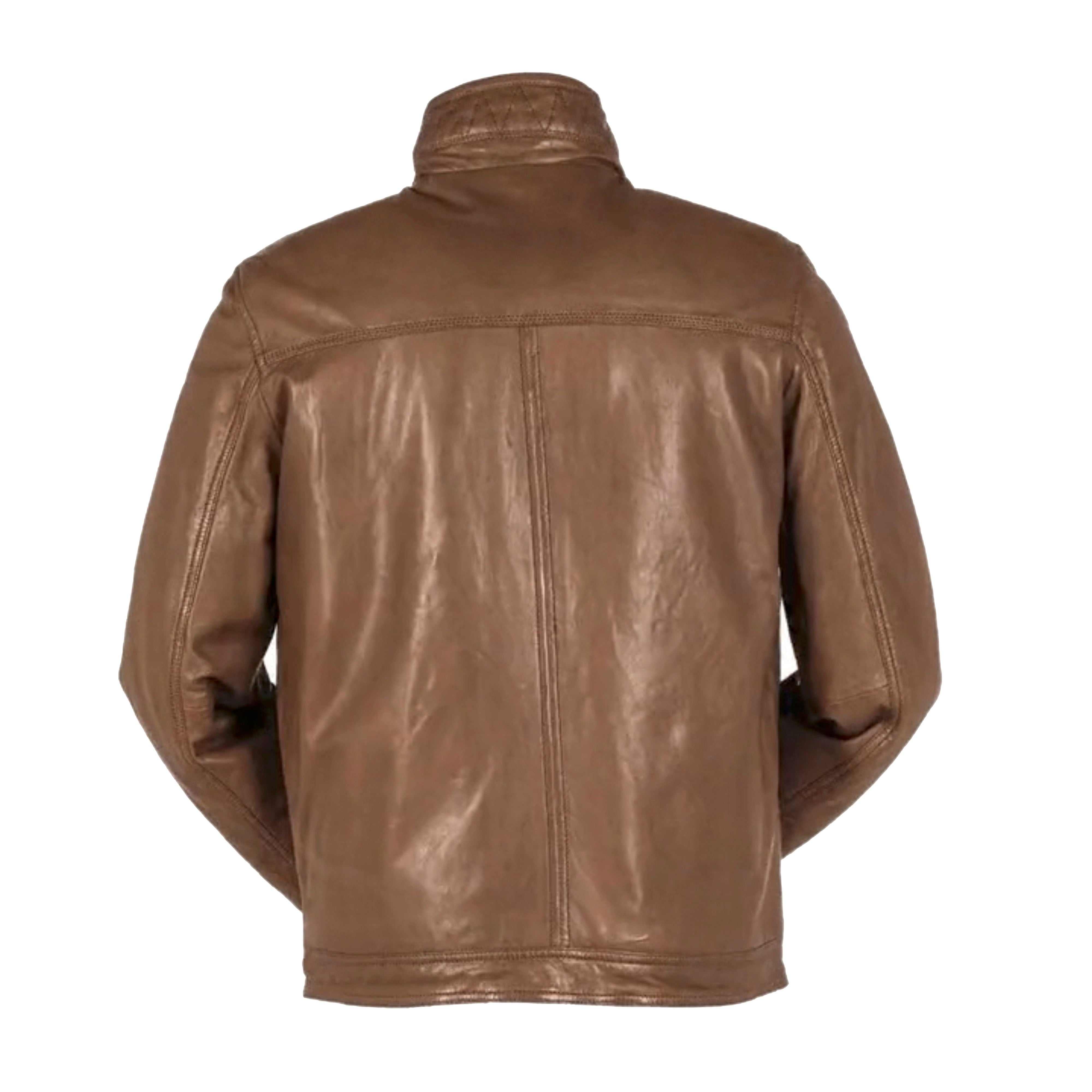 Micca Biker Leather Jacket - Premium Genuine Leather Jacket for