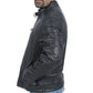 Boston Harbour John real leather black jacket
